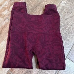 SPANX | Rose print leggings